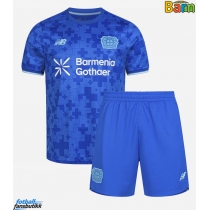 Bayer Leverkusen Edmond Tapsoba #12 Tredjedraktsett Barn 2025-26 Kortermet (+ Korte bukser)